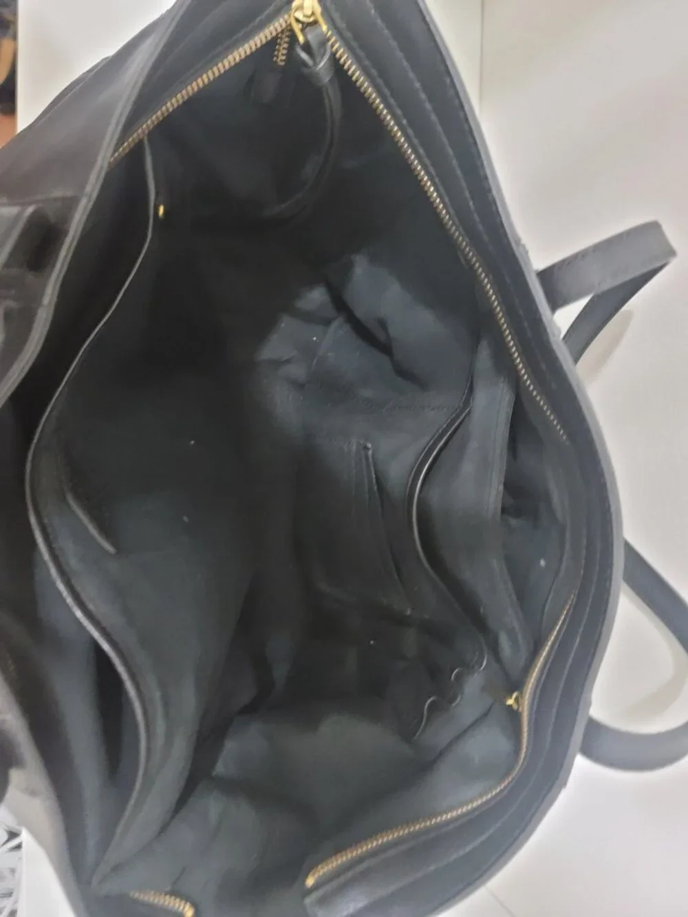 Black Fossil Computer Bag
